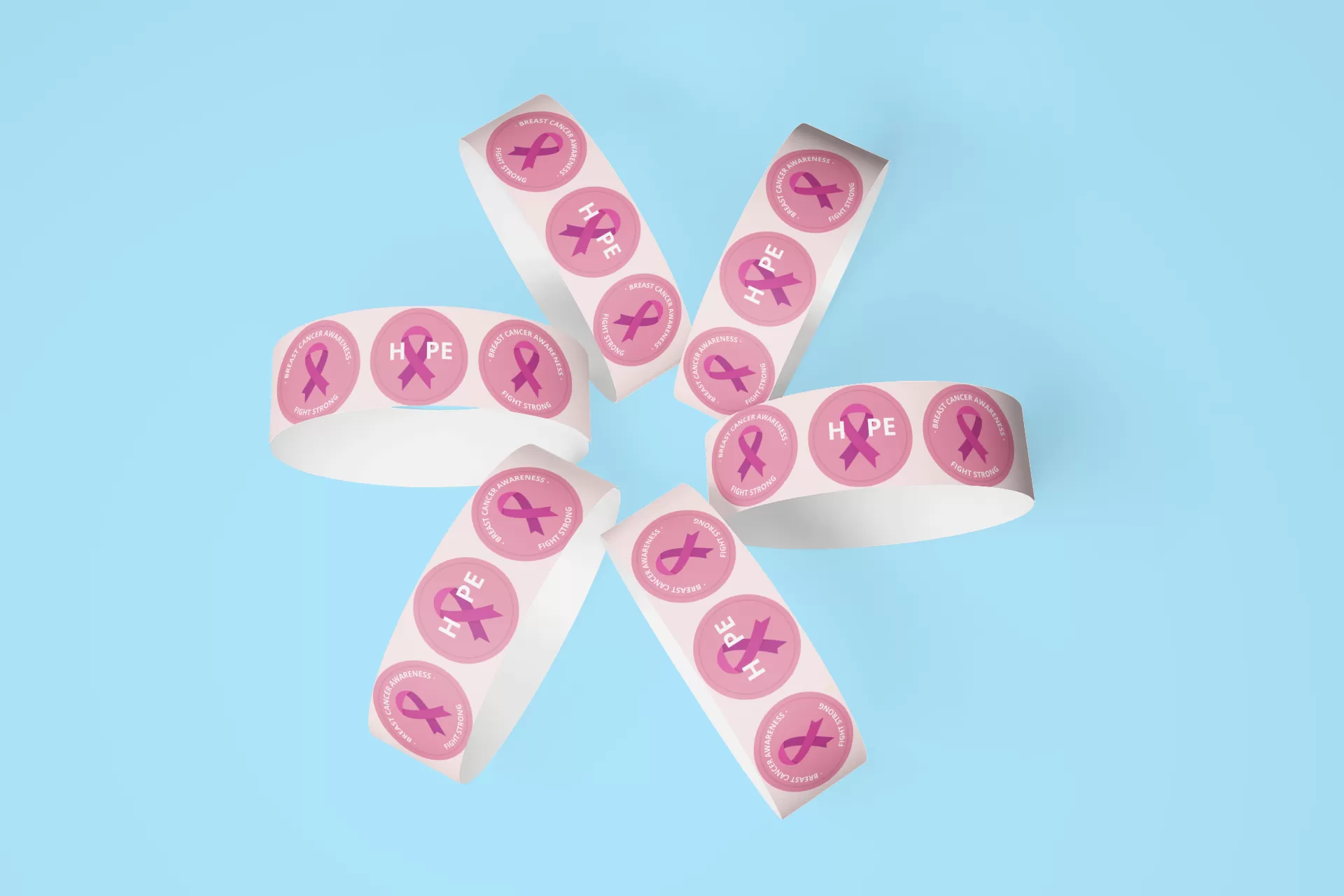 Child Size Pink Silicone Bracelet Wristbands for Breast Cancer Awareness  Fundraising, Gift Giving, Giveaways Bulk Quantities Available - Etsy