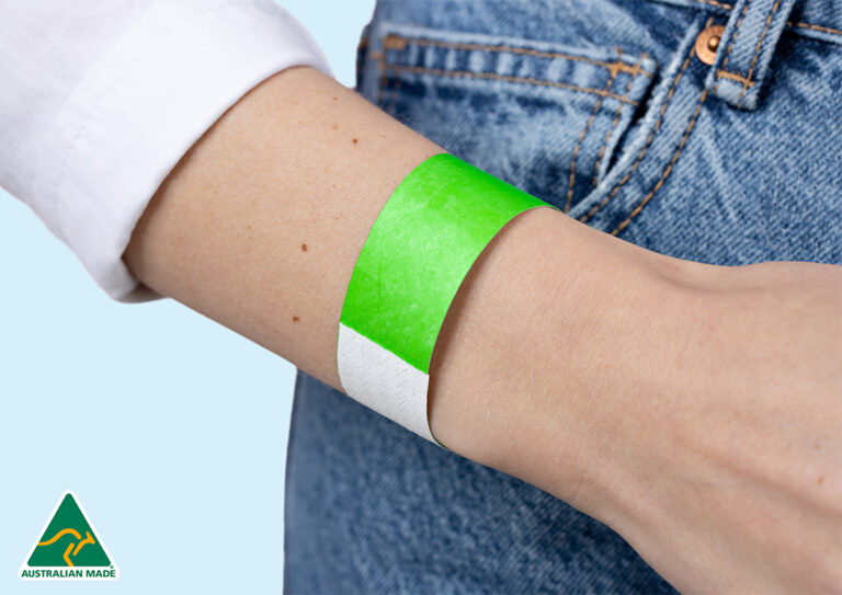 Plain paper wristbands on sale