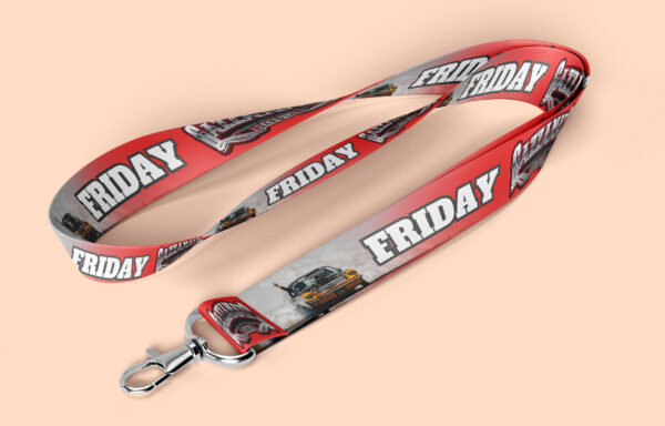 Lanyard Mock up - Gazzanats - Friday