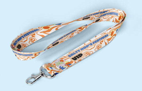 Lanyard Mock up - Salty Hops