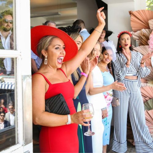 Melbourne Cup VIP with wristbands Melbourne Cup VIP with wristbands