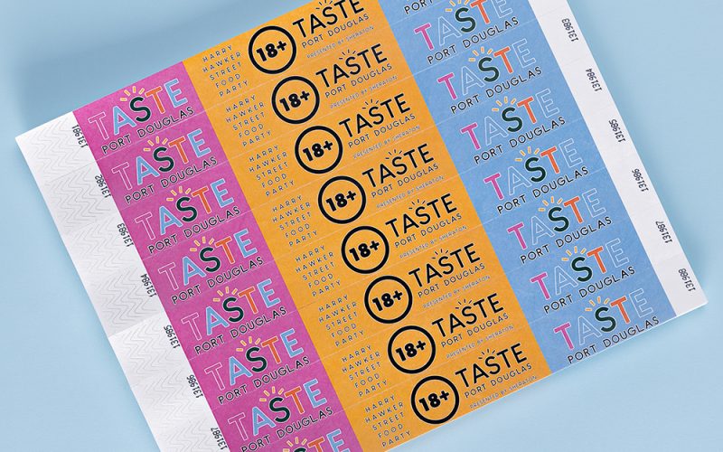 The Wristband Co. - Full Colour 25mm Tyvek Wristbands - Design 3