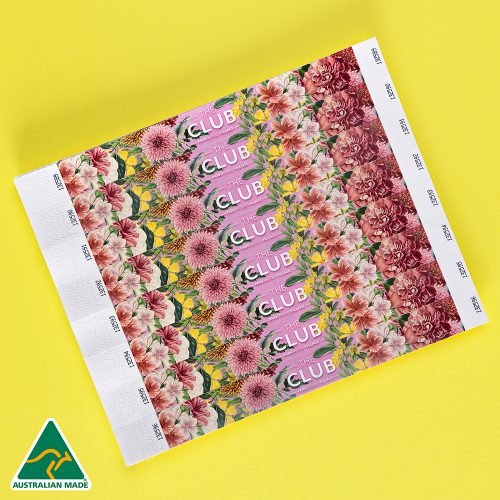The Wristband Co. – Full Colour 25mm Tyvek Wristbands – Design 6 The Wristband Co. - Full Colour 25mm Tyvek Wristbands - Design 6